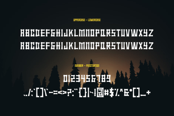 Monarchi Font PNG with transparent background - Preview 3