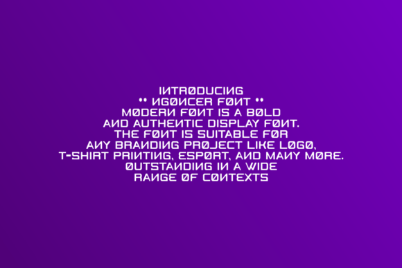 Ngoncer Font PNG with transparent background - Preview 2