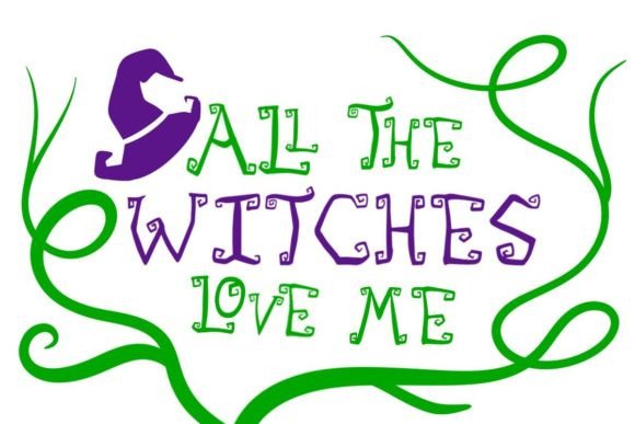 Pumpkin Leaves Font PNG with transparent background - Preview 2