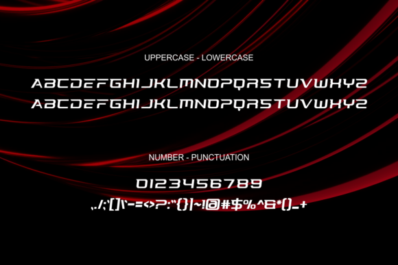 Qewers Font PNG with transparent background - Preview 3