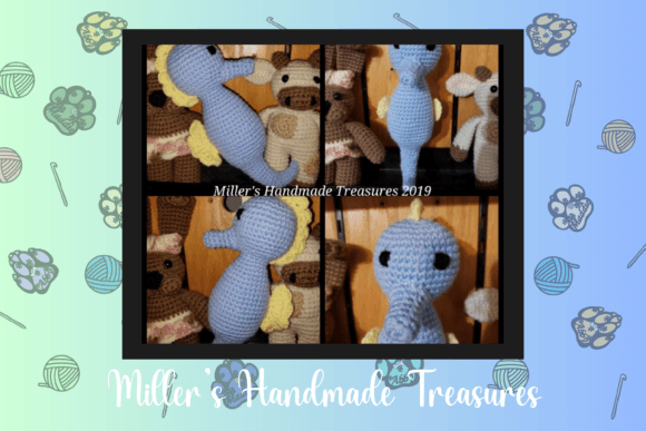 Seahorse Aqua Pal Crochet Pattern