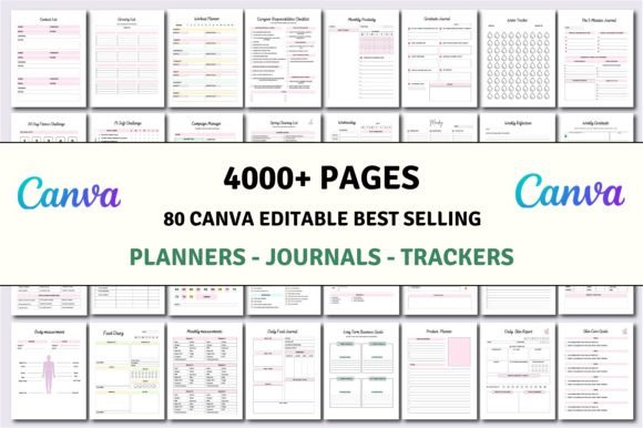  80+ Editable Templates | KDP Interiors