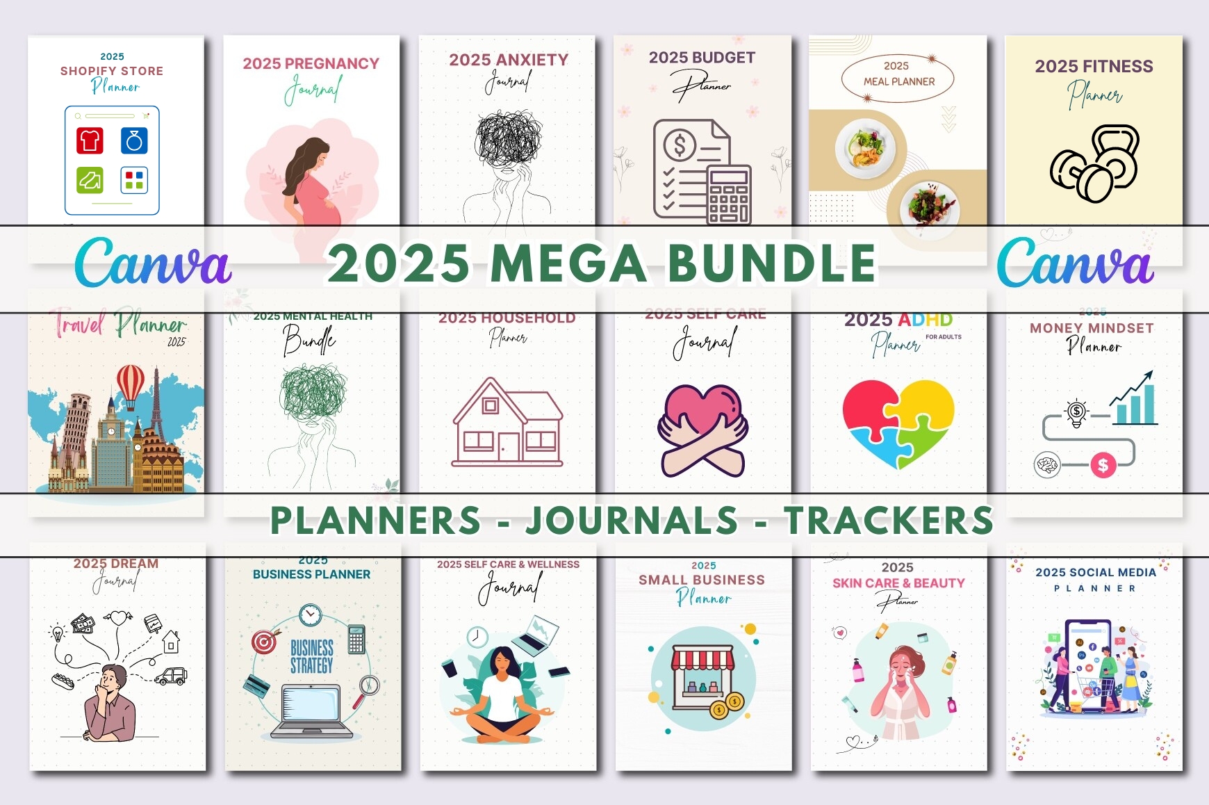 2025 Mega Bundle Canva