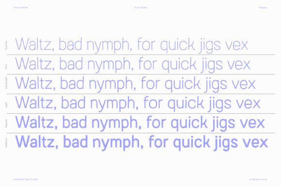 Austral Sans Textures Font - Preview 5