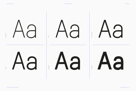 Austral Sans Font - Preview 3
