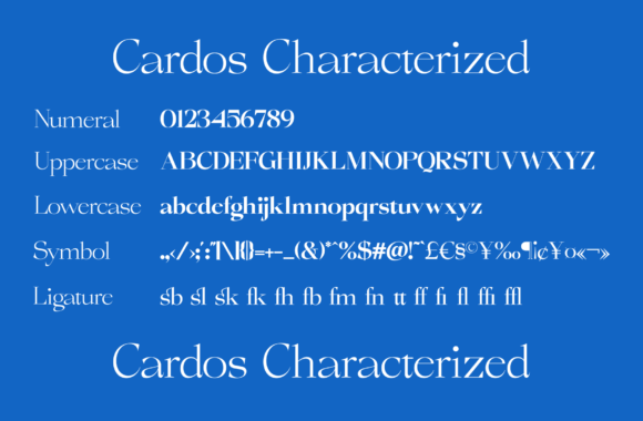 Cardos Font - Preview 6