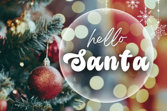 Christmas Retro Font - Preview 2