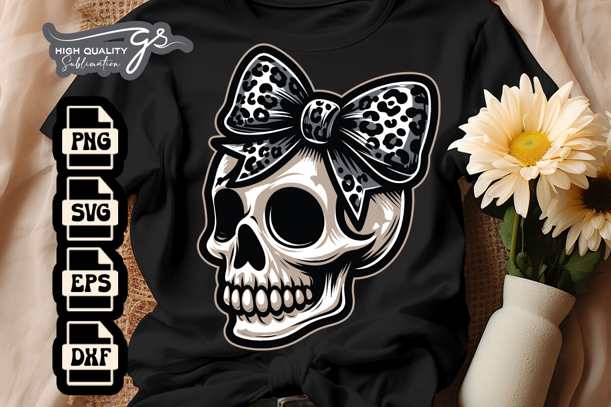 Coquette Bow Spooky Season Skeleton SVG Graphic by Glamousita ...