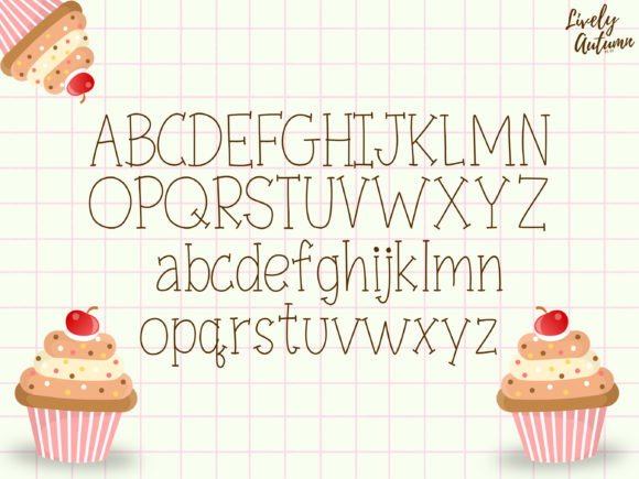 Cupcake Font - Preview 1