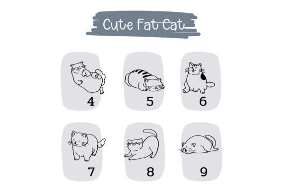 Cute Fat Cat Font - Preview 3