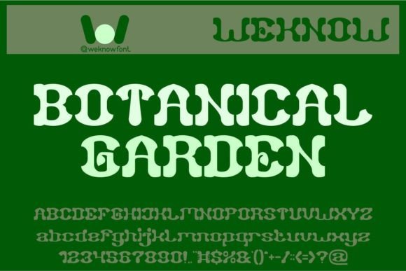 Falling Leaves Font - Preview 2