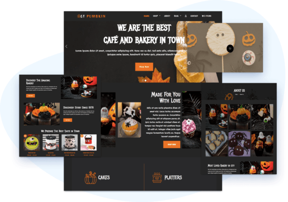GT Pumpkin Halloween WP Theme