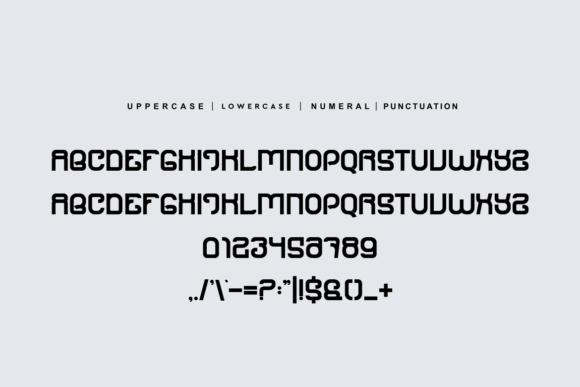 Gasbior Font - Preview 4