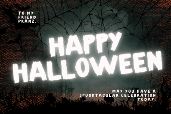 Halloween Font - Preview 2