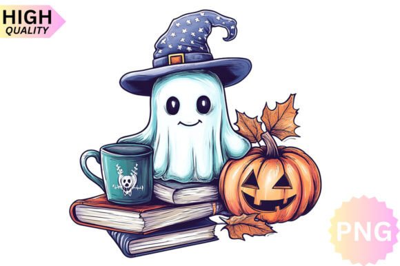 Halloween Ghost Sublimation PNG Design Graphic by SVG Print design ...