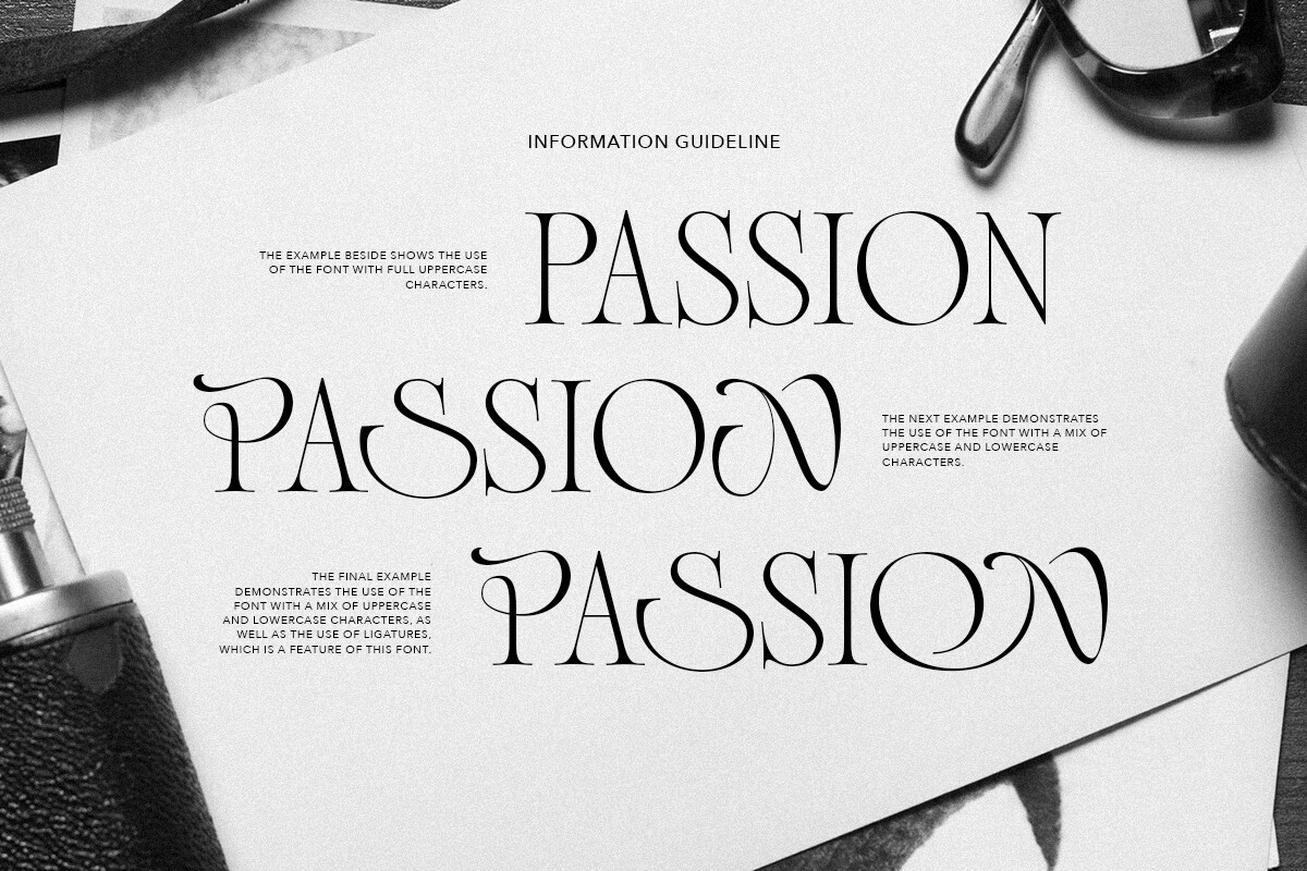 Luxury Charm Font - photo 8