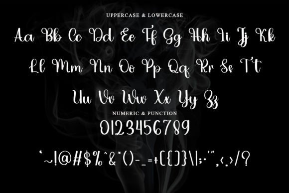 March Font PNG with transparent background - Preview 5