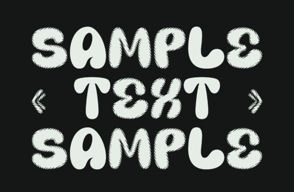 Marva Bubblo Pixel Font PNG with transparent background - Preview 5