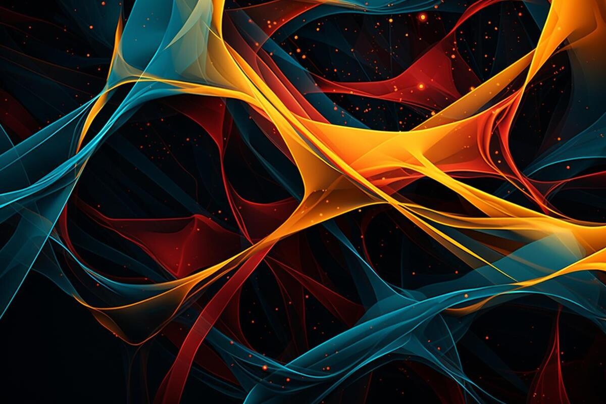 Ruby Rippie Ruby Ripple: a Gentle Red Wave Graphic by Ranya Art Studio · Creative ...