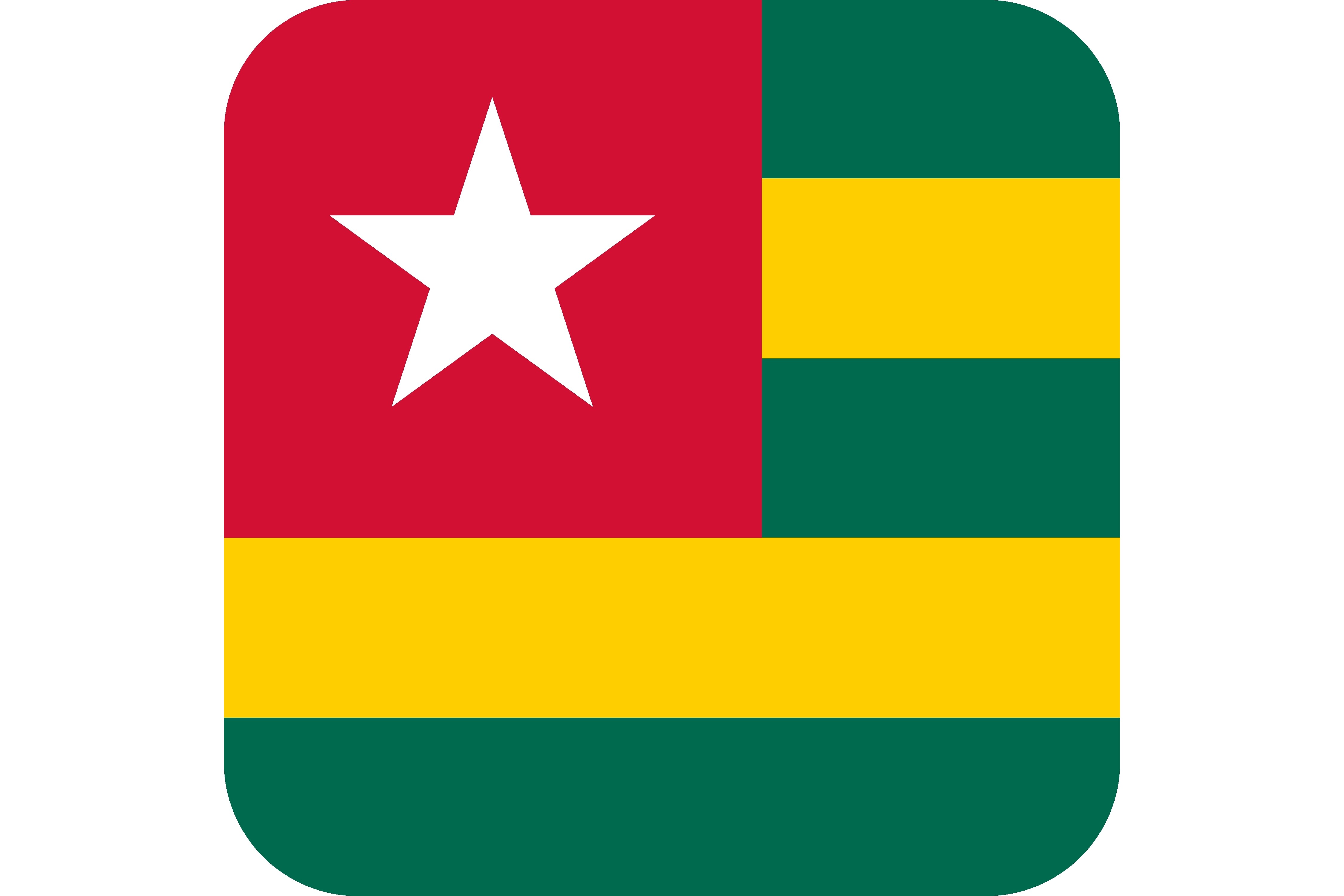 Vector Icon with Togo Flag. National Sym Graphic by pch.vector ...