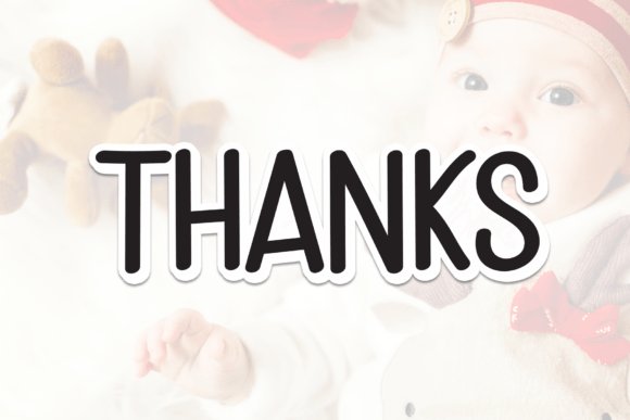 Baby Christmas Font - Preview 6