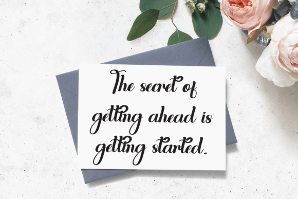 Bunting Font - Preview 2