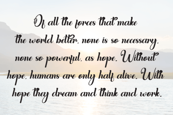 Bunting Font - Preview 5