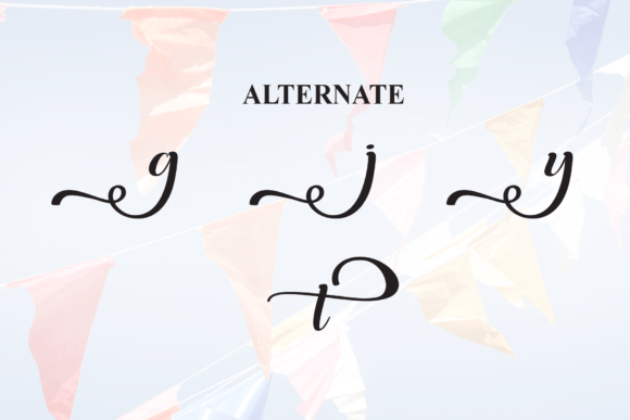 Bunting Font - Preview 6