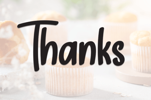 Butter Cupcake Font - Preview 6