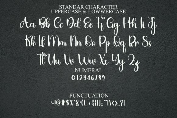 Camping Font - Preview 2