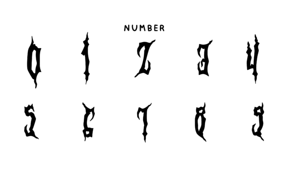 Cemetery Font - Preview 6