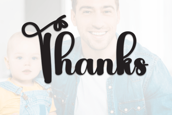 Daddy Handsome Font - Preview 6