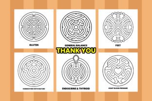 Finger Labyrinth Coloring Pages for KDP Graphic by Cozy Pik · Creative ...