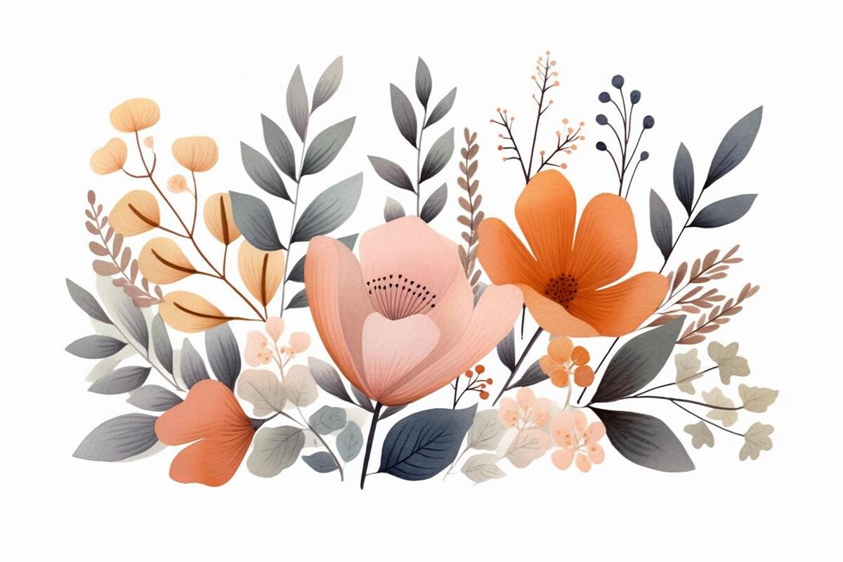 Garden Scene Illustration Garden Art Graphic by Ranya Art Studio ...