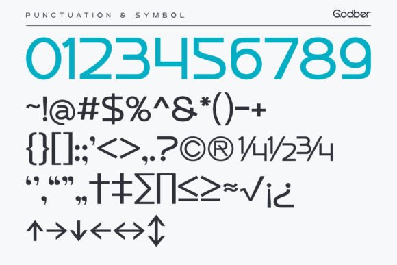 Godber Font - Preview 5