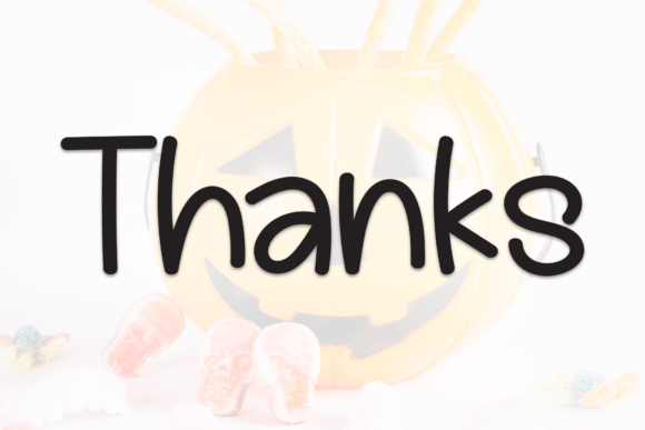 Groovy Pumpkin Font - Preview 6