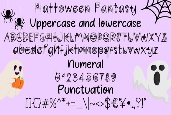 Halloween Fantasy Font - Preview 6