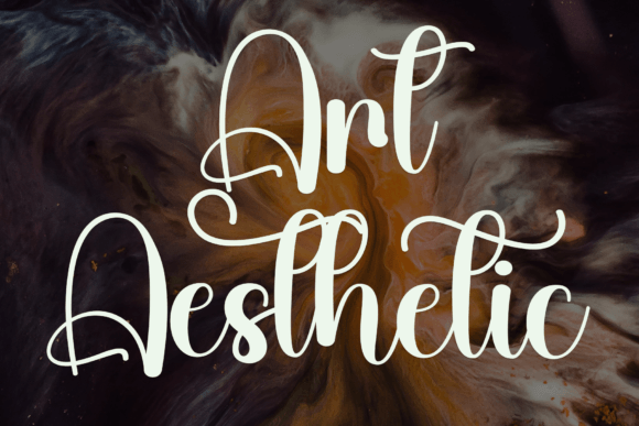 Abstract Font - Preview 6