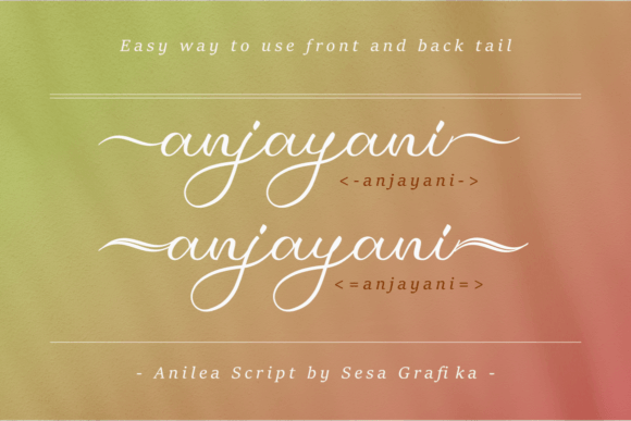 Anilea Font - Preview 4