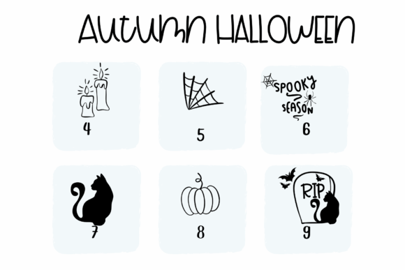 Autumn Halloween Font - Preview 3