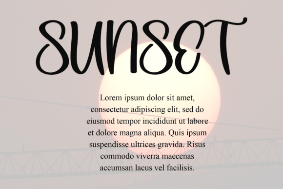 Best Summer Font PNG with transparent background - Preview 6