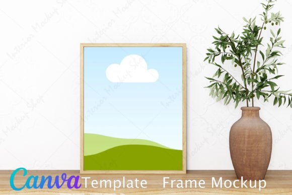 Canva Mockup, Frame Mockup