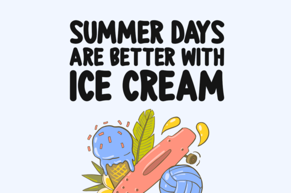 Endless Summer Font - Preview 1