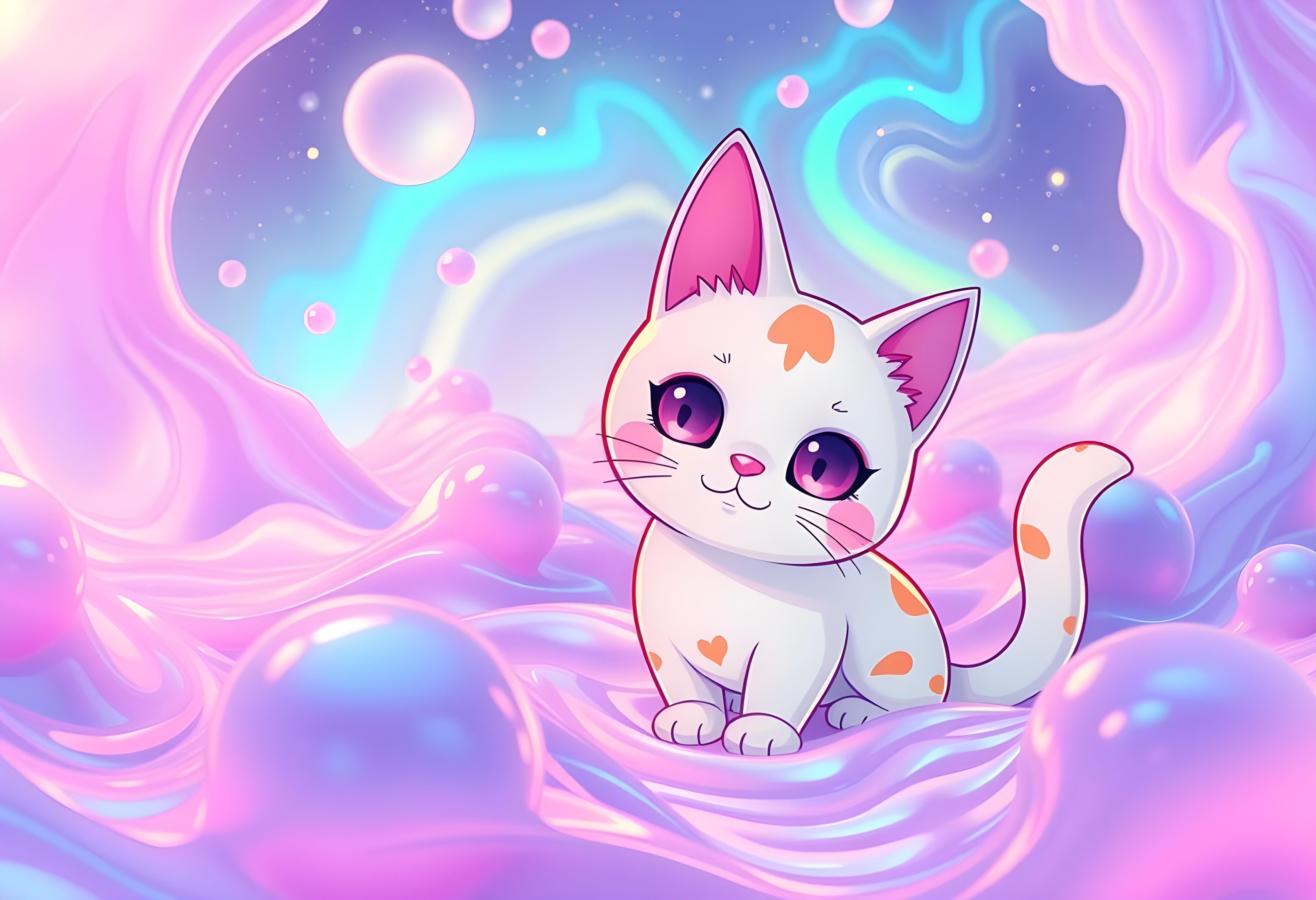 Fantasy Cat 16 Graphic by yaseenbaigart · Creative Fabrica
