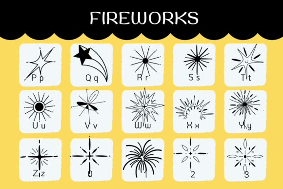 Fireworks Font - Preview 2