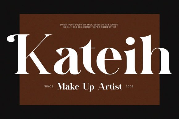 Megist Font font preview - 1