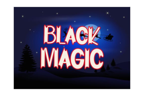 Scary Spooky Font PNG with transparent background - Preview 1