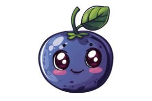Kawaii Fruits Clipart Png Graphic by Forhadx5 · Creative Fabrica