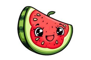 Kawaii Fruits Clipart Png Graphic by Forhadx5 · Creative Fabrica