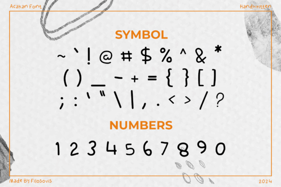 Acakan Font - Preview 2